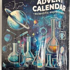 STEM Advent Calendar Scientific Experiment Set 24-Day damaged box